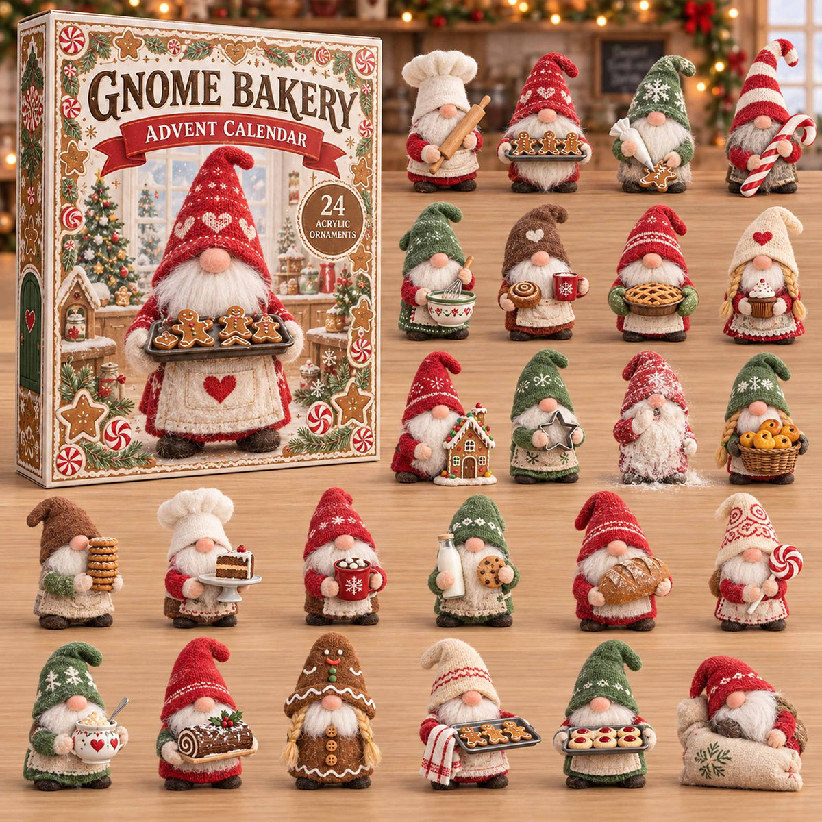 Gnome Bakery advent calendar
