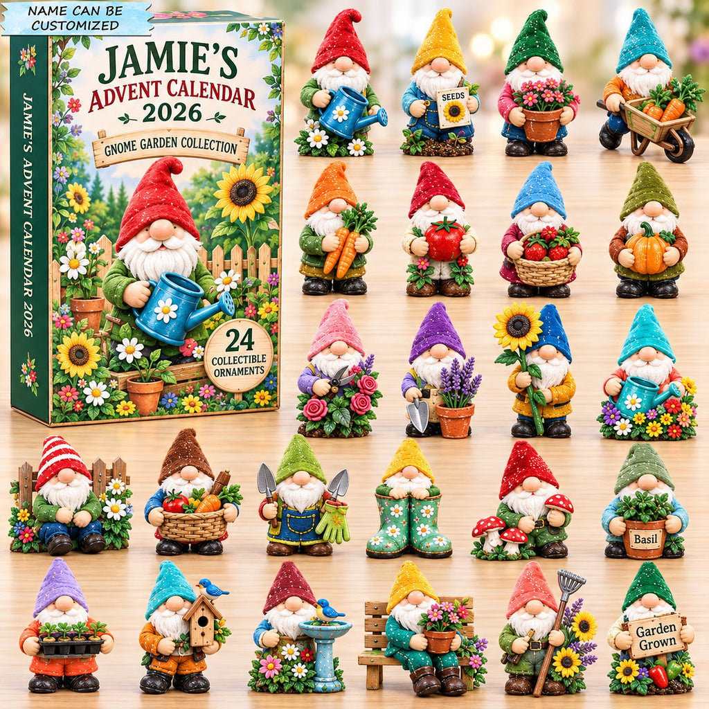 Gnome Garden Life advent calendar