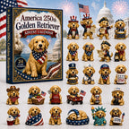 Golden Retriever advent calendar