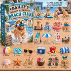 Golden Retriever Beach Club advent calendar