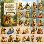 Golden Retriever Camping advent calendar