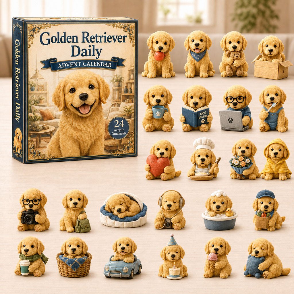 Golden Retriever Daily advent calendar