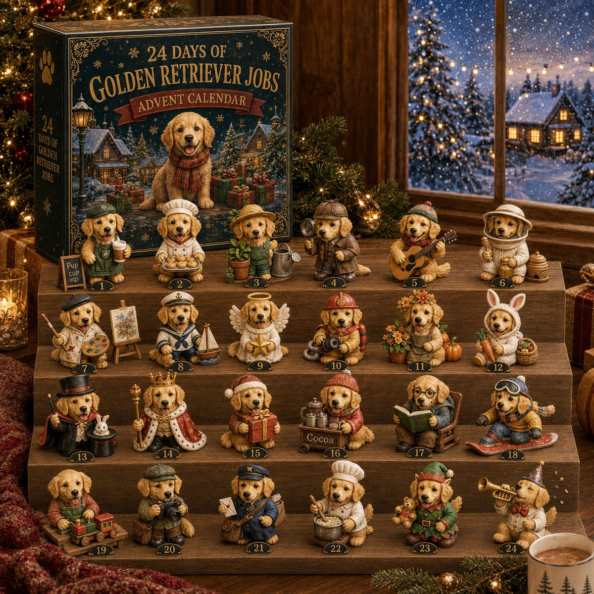 Golden Retriever Jobs advent calendar