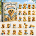Golden Retriever Summer advent calendar
