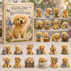 Goldie and Butterflies advent calendar