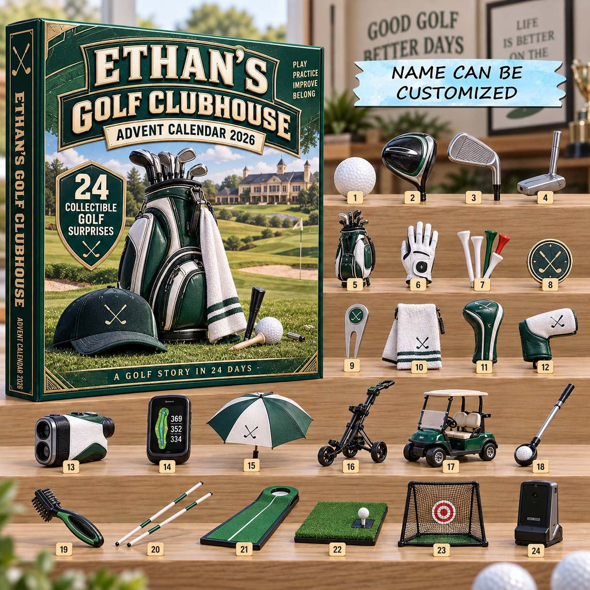 Golf advent calendar