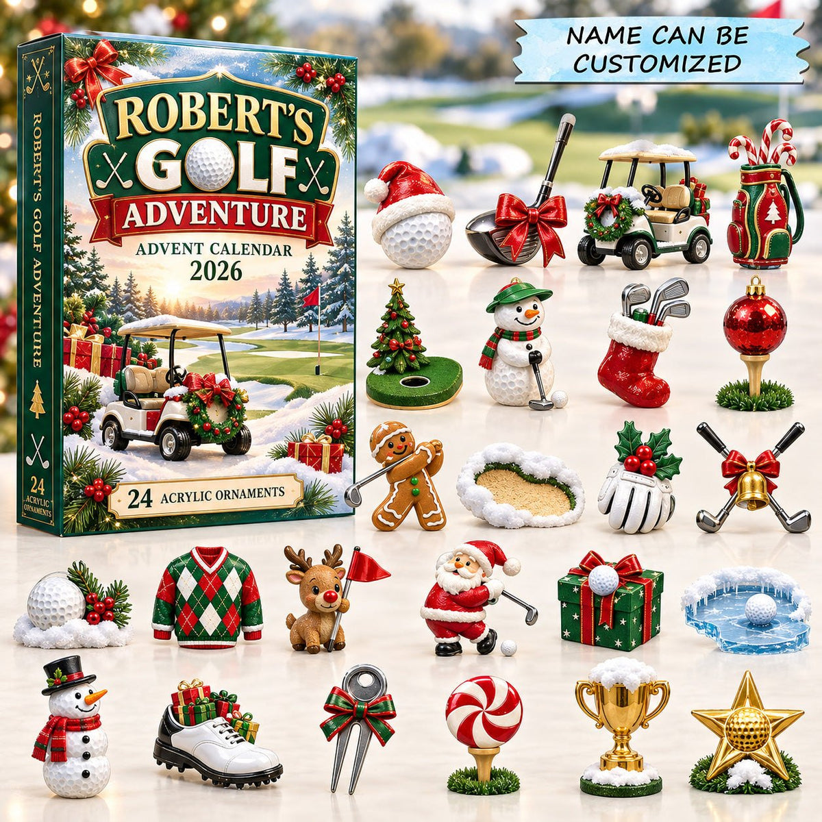 Golf Adventure advent calendar