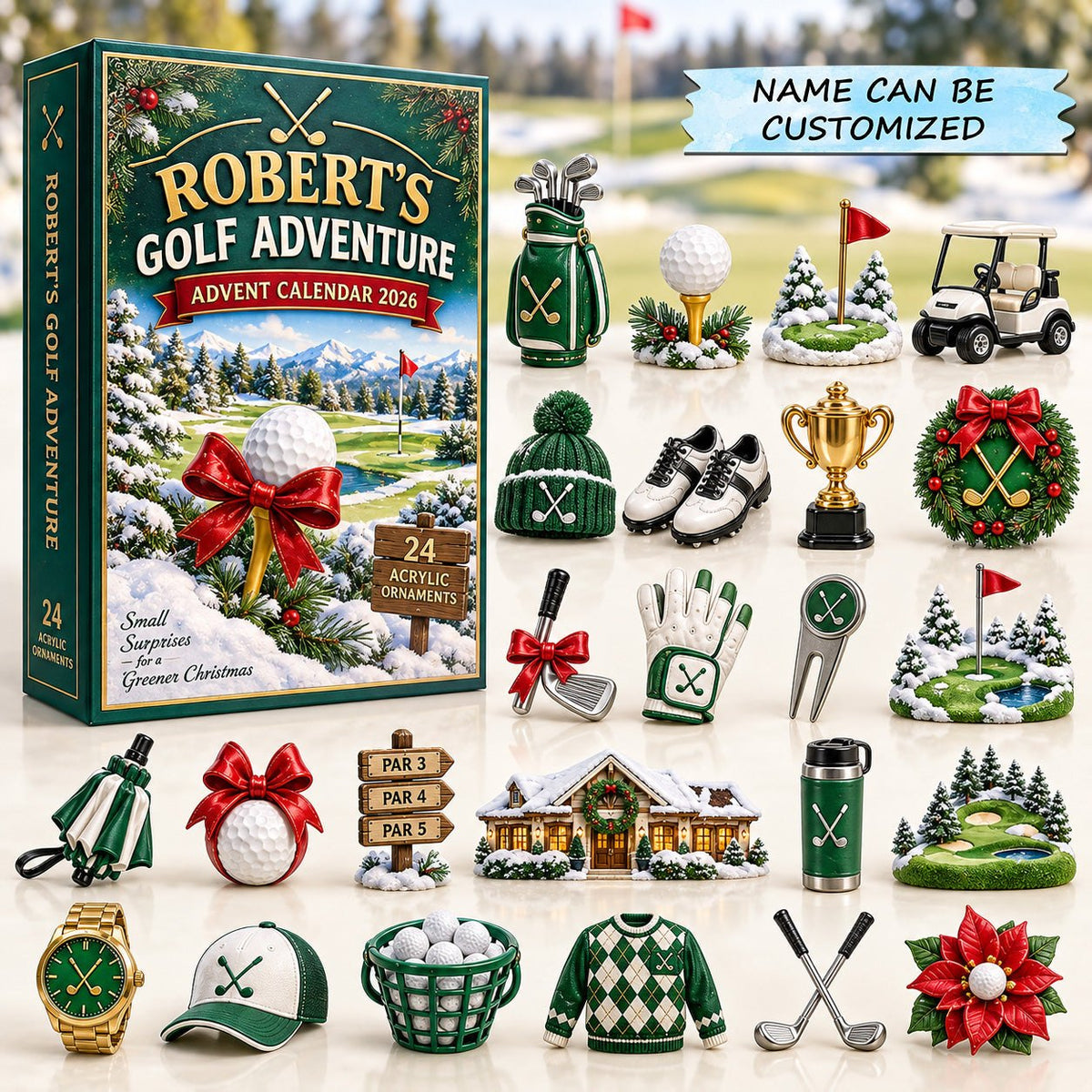 Golf Adventure advent calendar