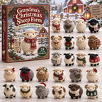 Grandmas Christmas Sheep Farm advent calendar