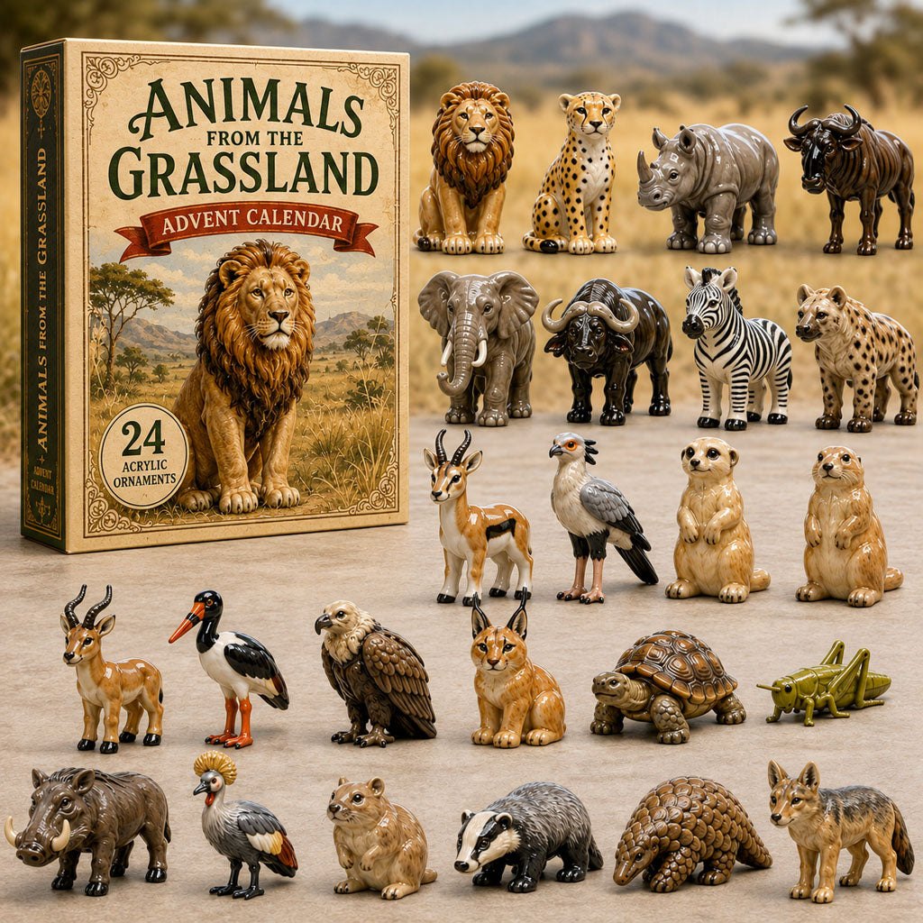 Grassland Animals World advent calendar