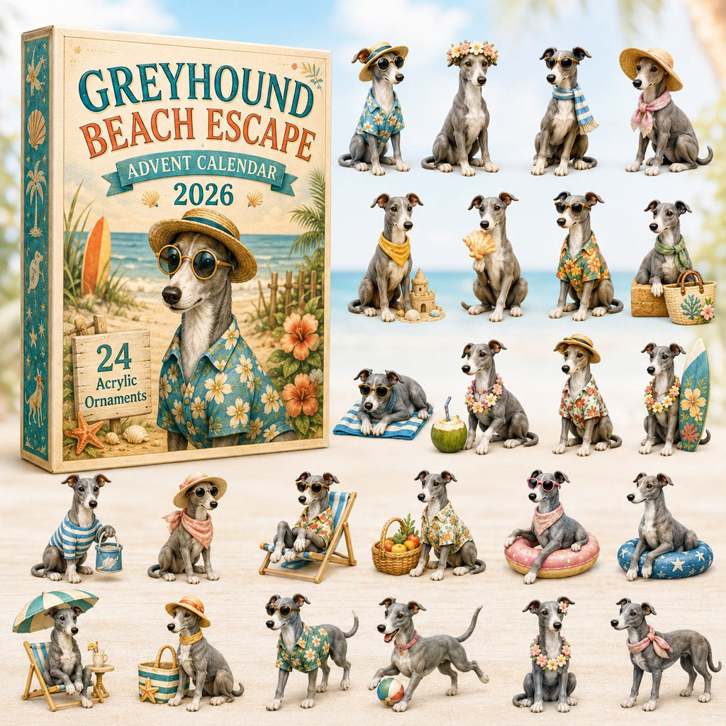 Greyhound Beach Escape advent calendar