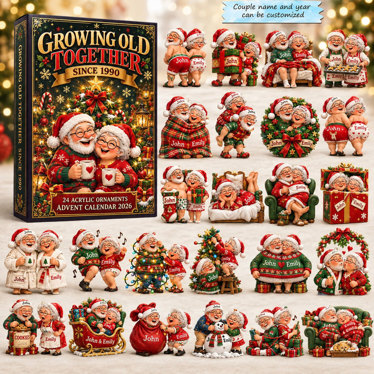 Growing Old Together Christmas Love advent calendar