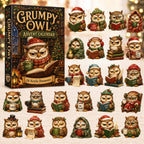 Grumpy Owl advent calendar