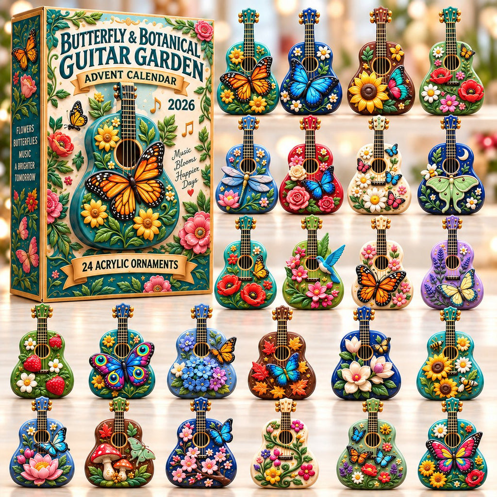 Guitar Vintage Groove advent calendar