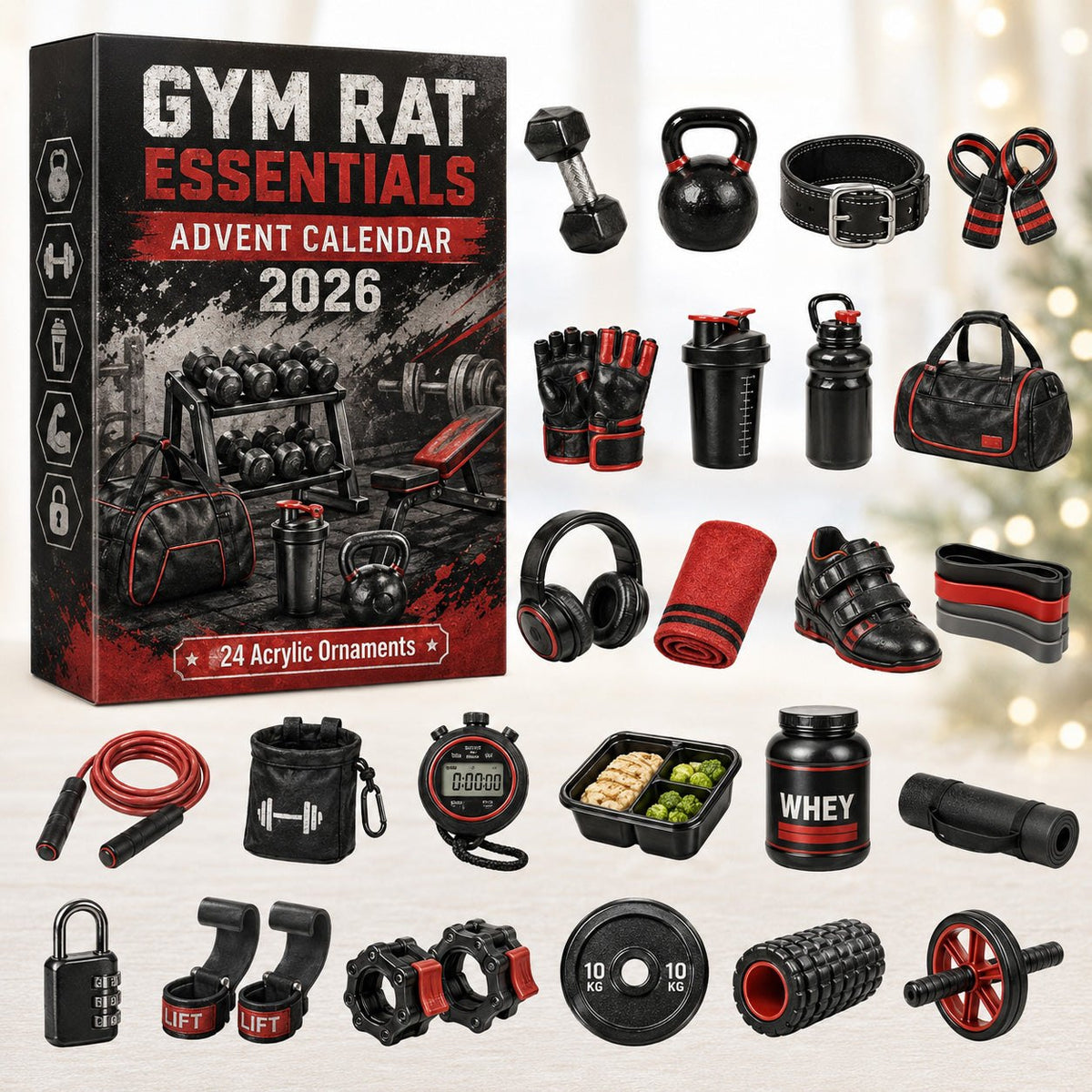 Gym Rat Essentials advent calendar