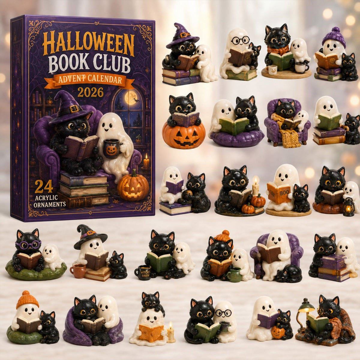 Halloween Book Club advent calendar