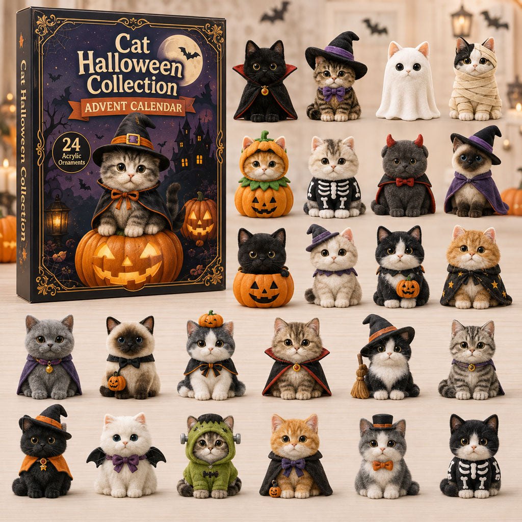 Halloween Cat advent calendar