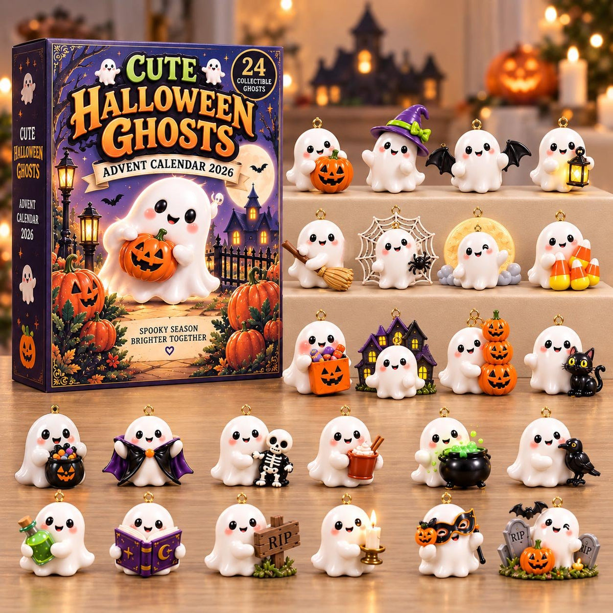 Halloween Ghost advent calendar