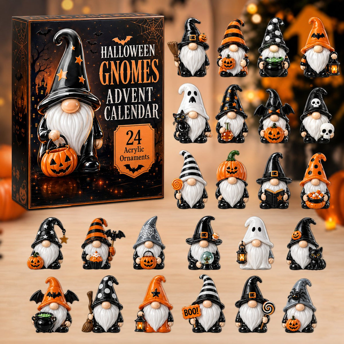 Halloween Gnomes advent calendar