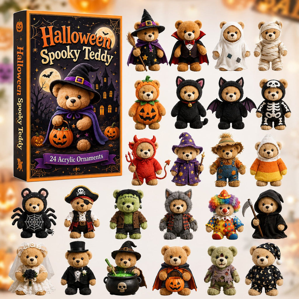 Halloween Spooky Teddy advent calendar