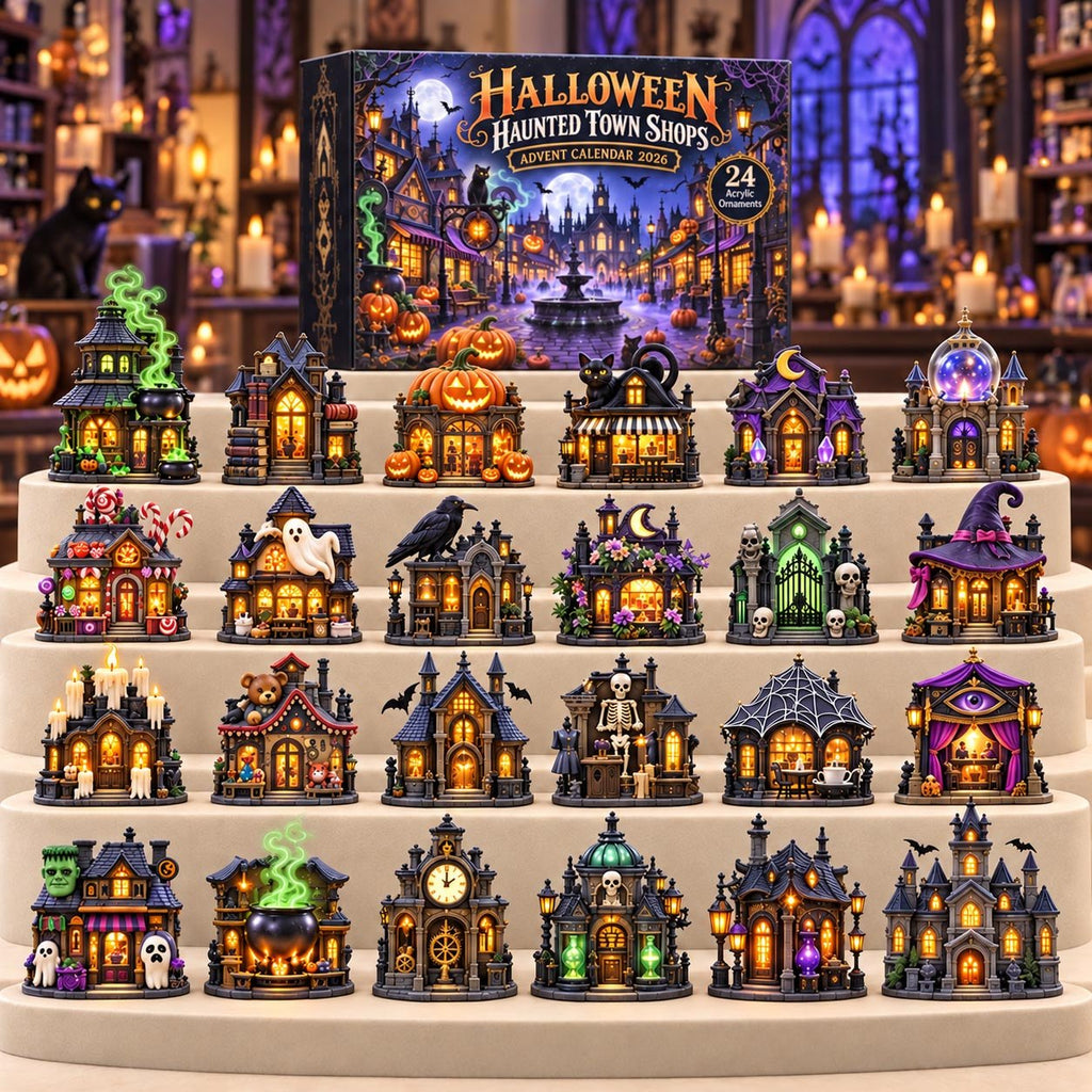 Halloween Village advent calendar