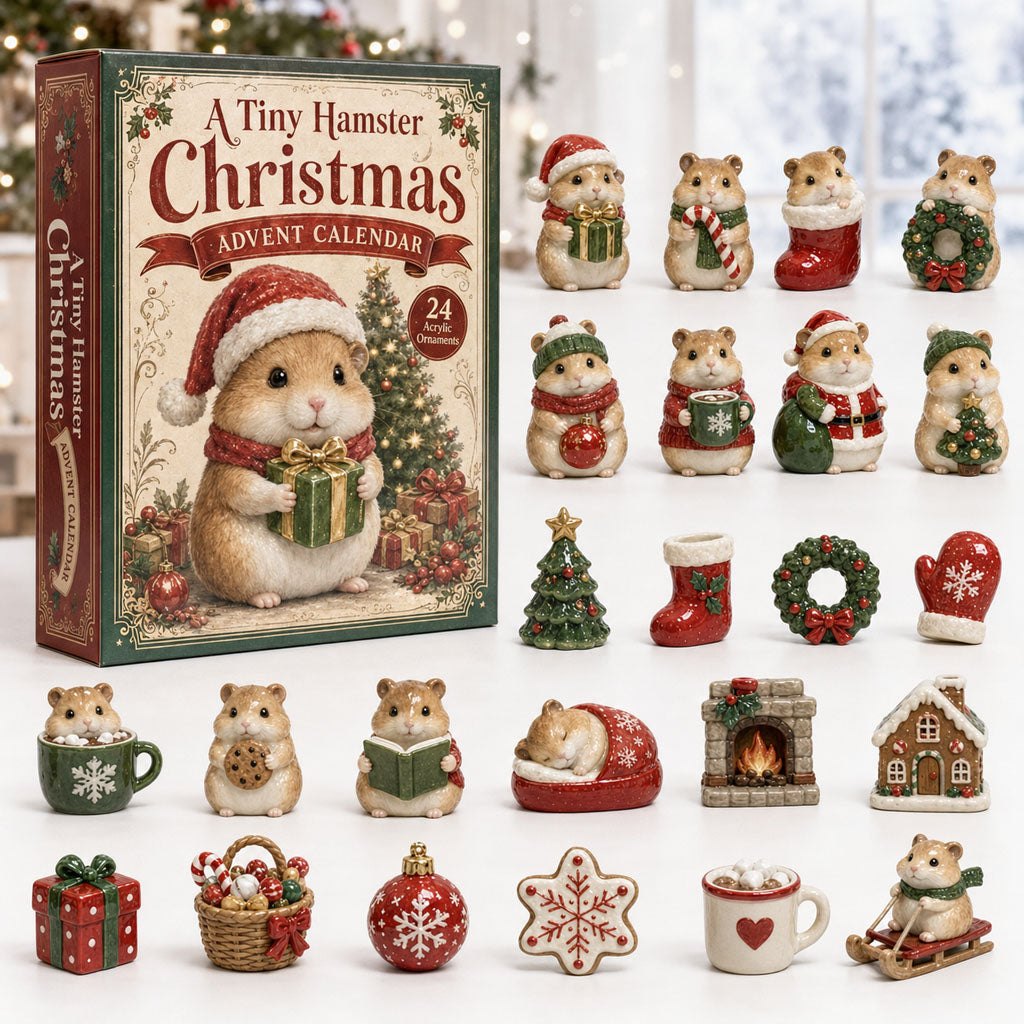 Hamster Chrismast advent calendar