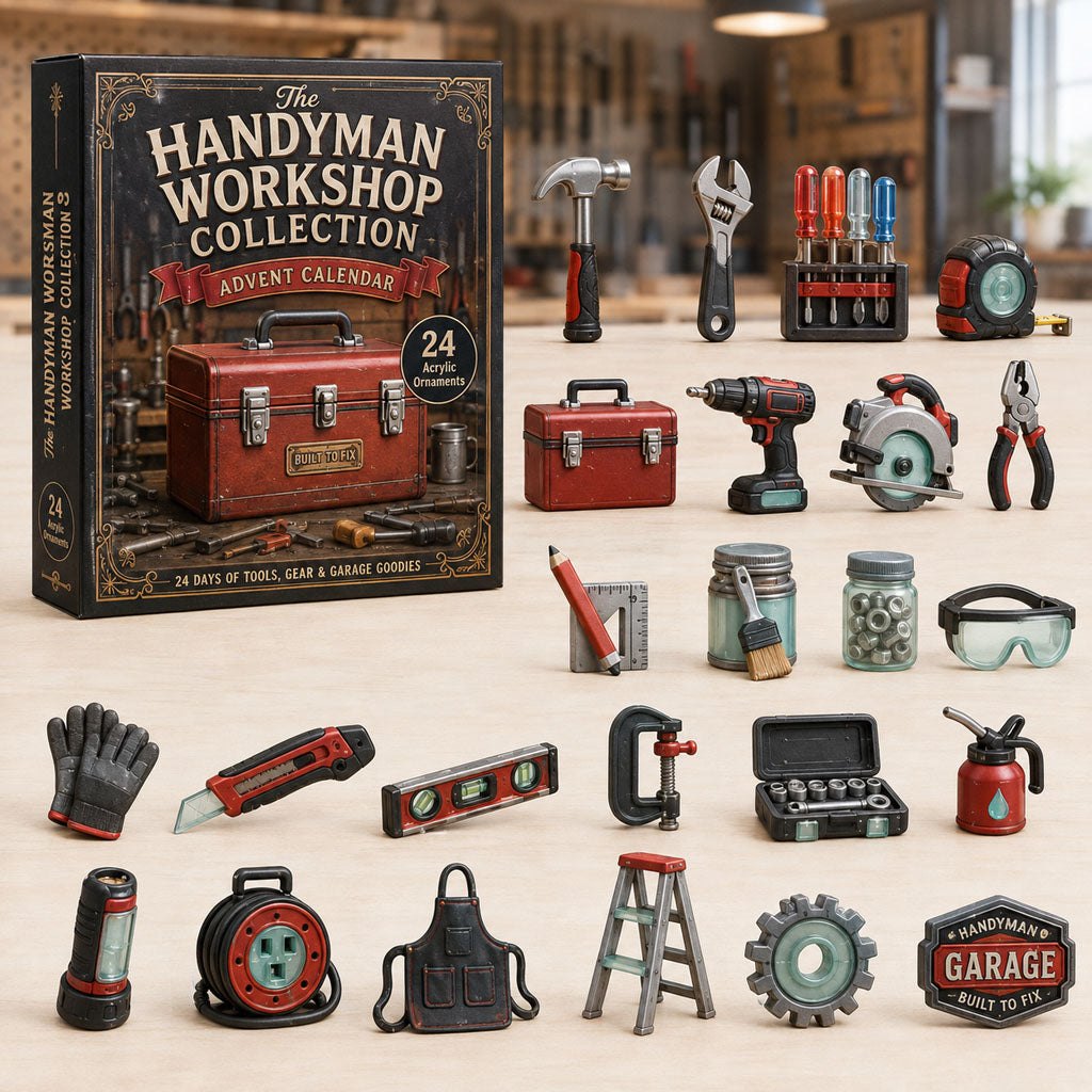 Handyman Workshop Tool advent calendar