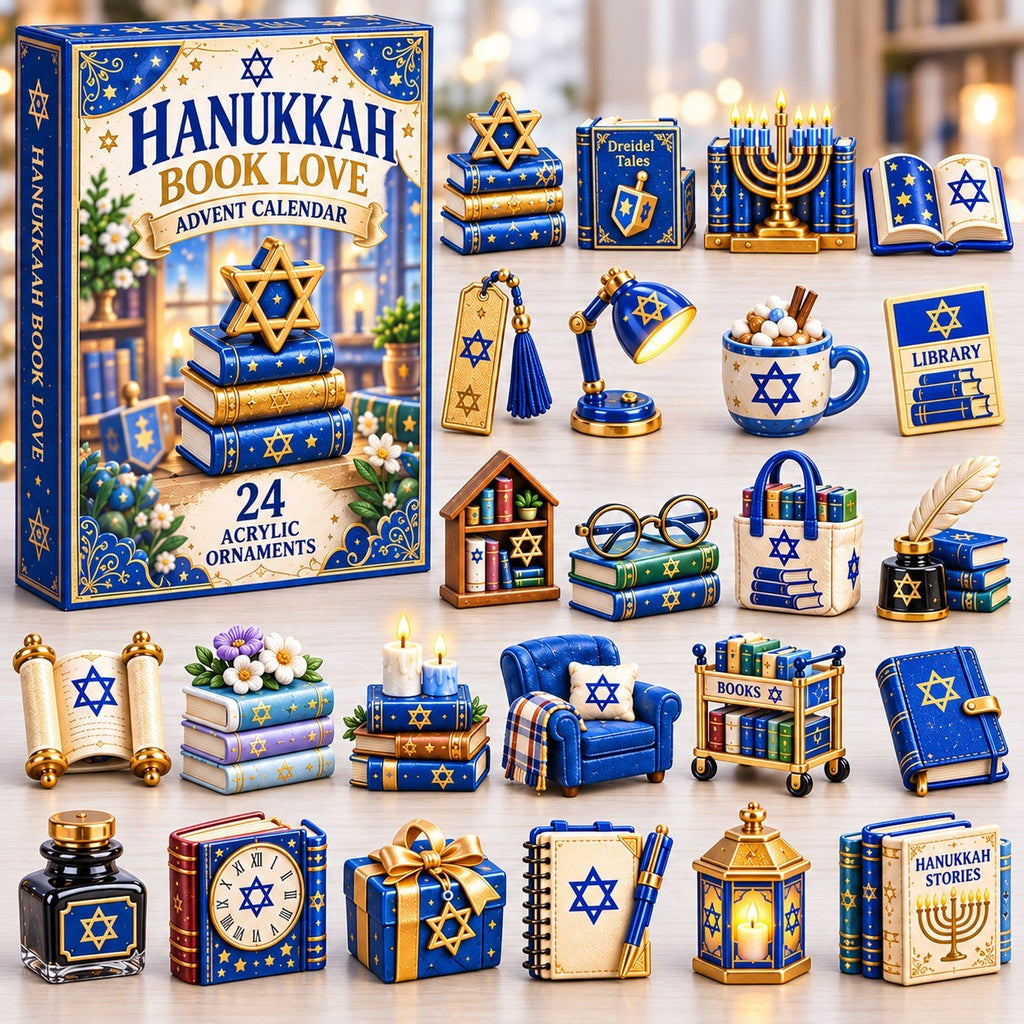 Hanukkah Bookish advent calendar
