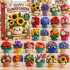 Happy Crochet Pot advent calendar