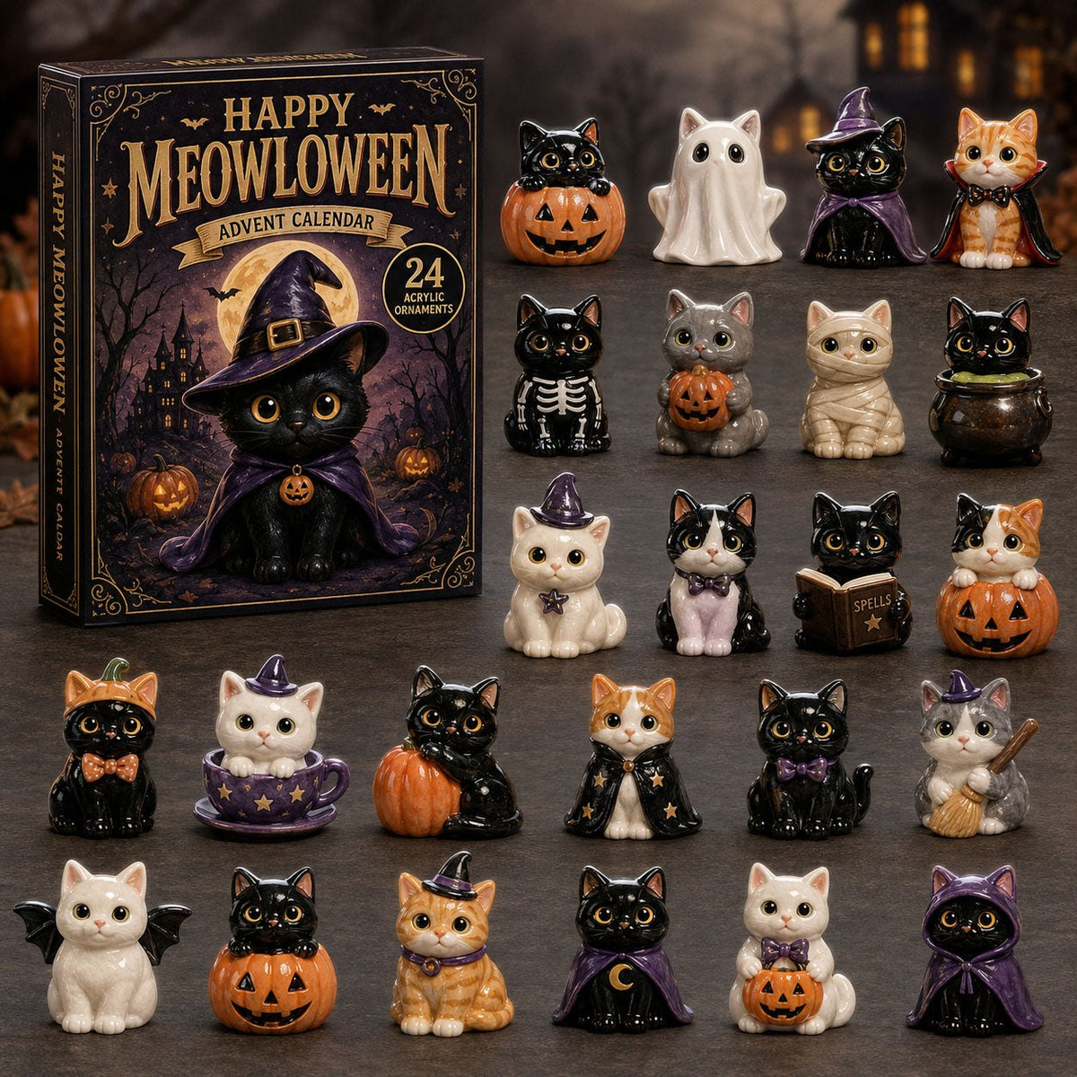 Happy Meowloween advent calendar