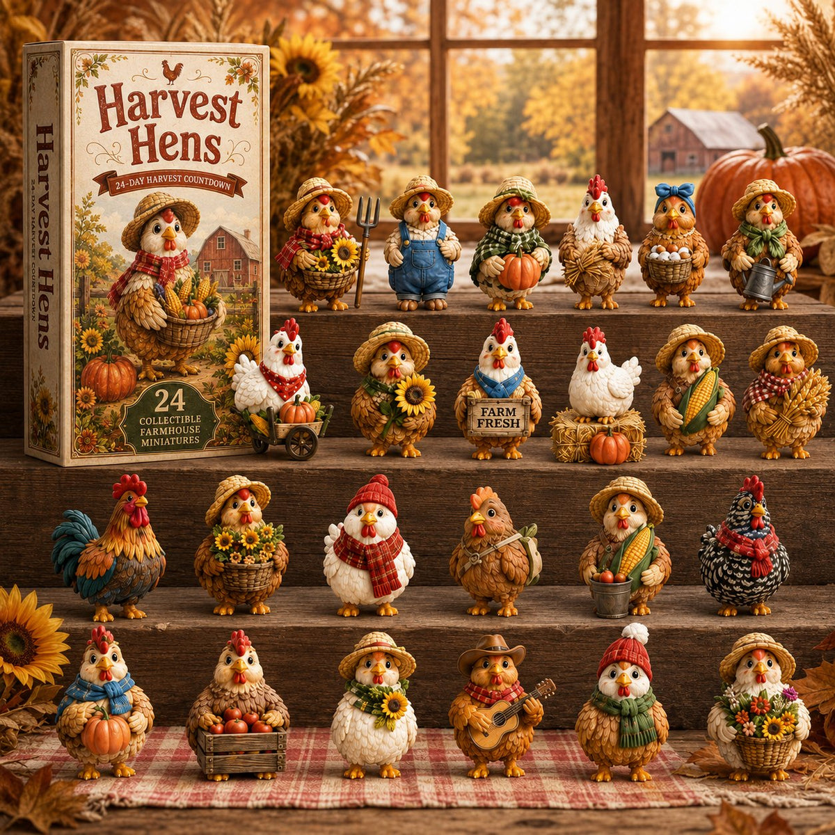 Harvest Hens advent calendar
