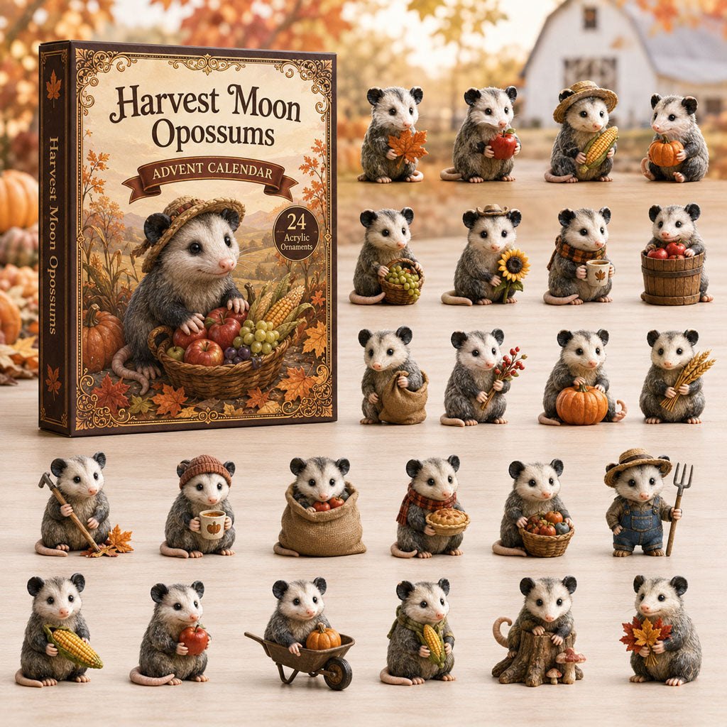 Harvest Moon Opossums advent calendar