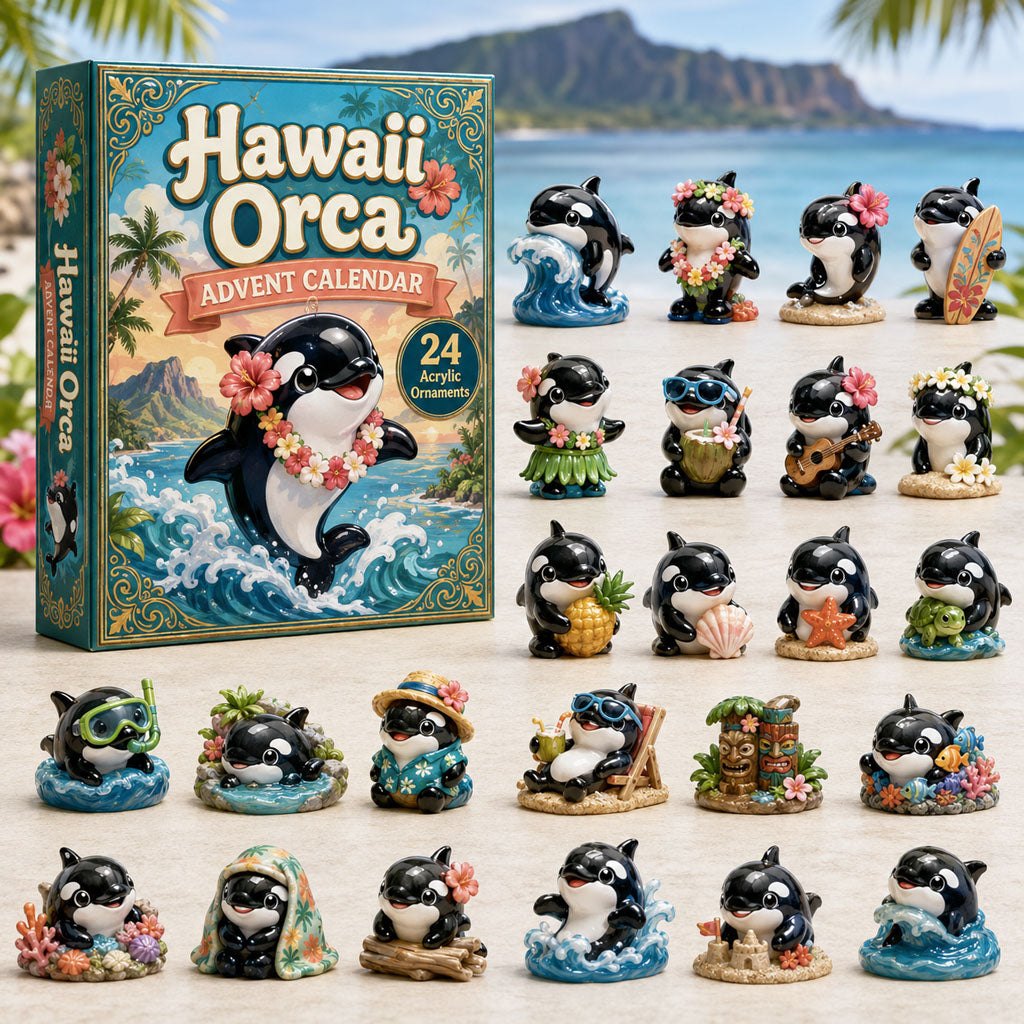 Hawaii Orca advent calendar