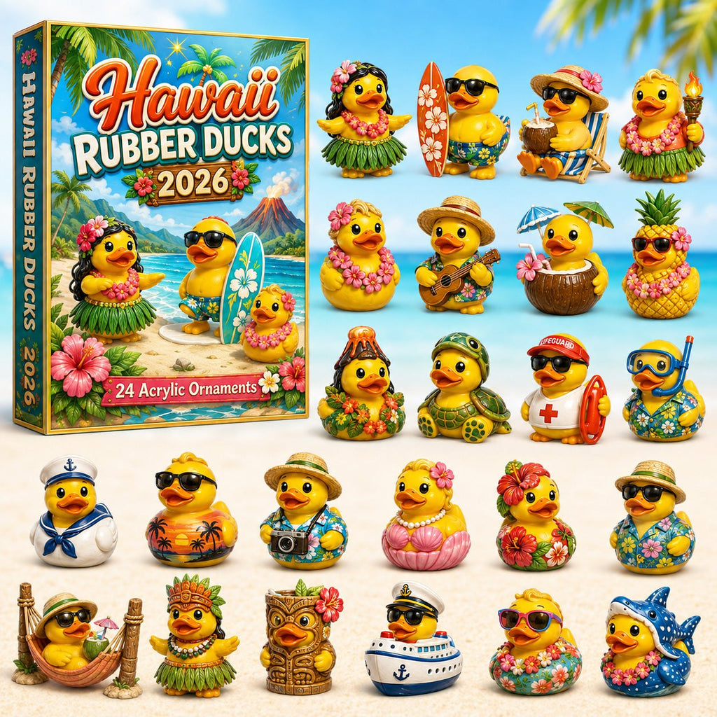Hawaii Rubber Duck advent calendar