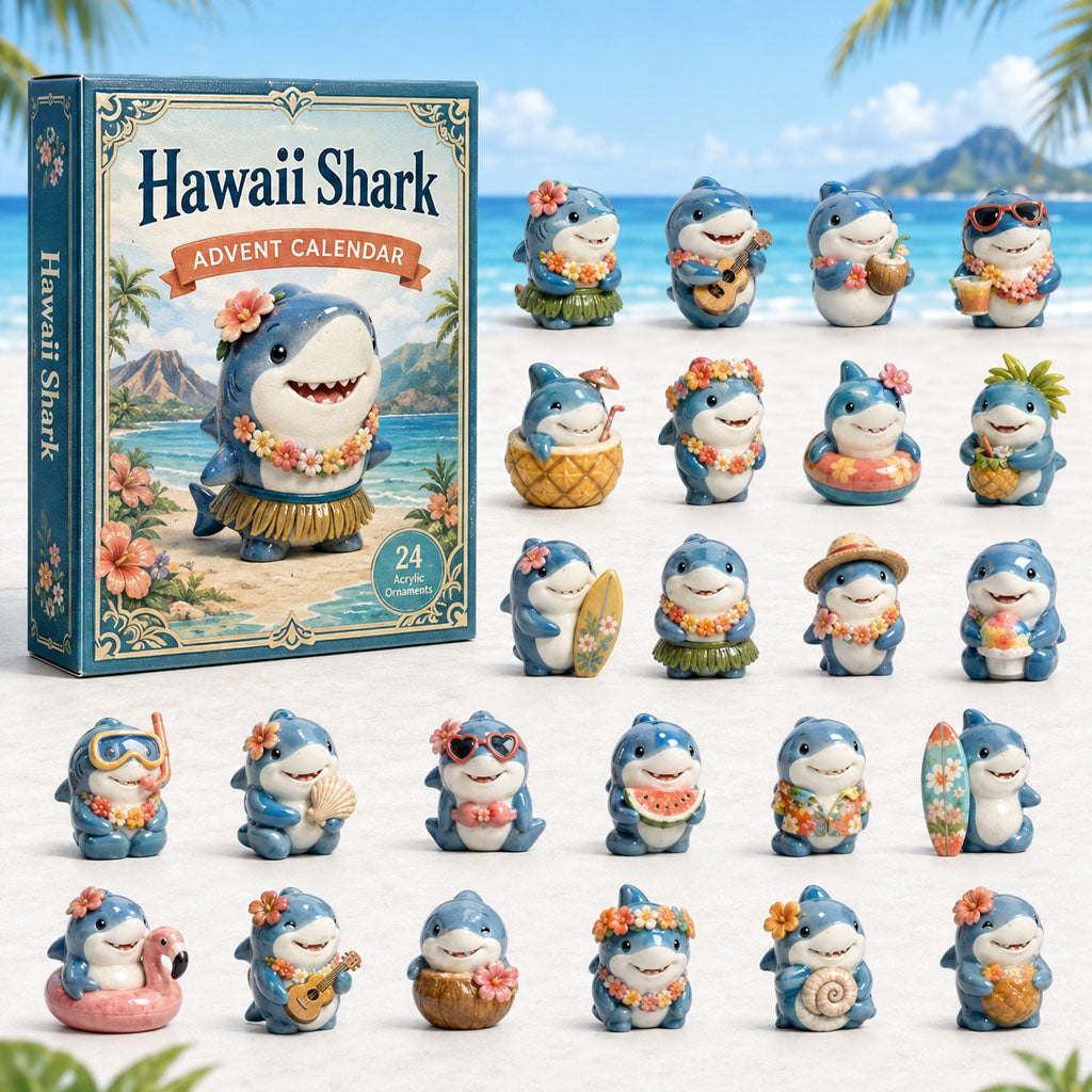 Hawaii Shark advent calendar