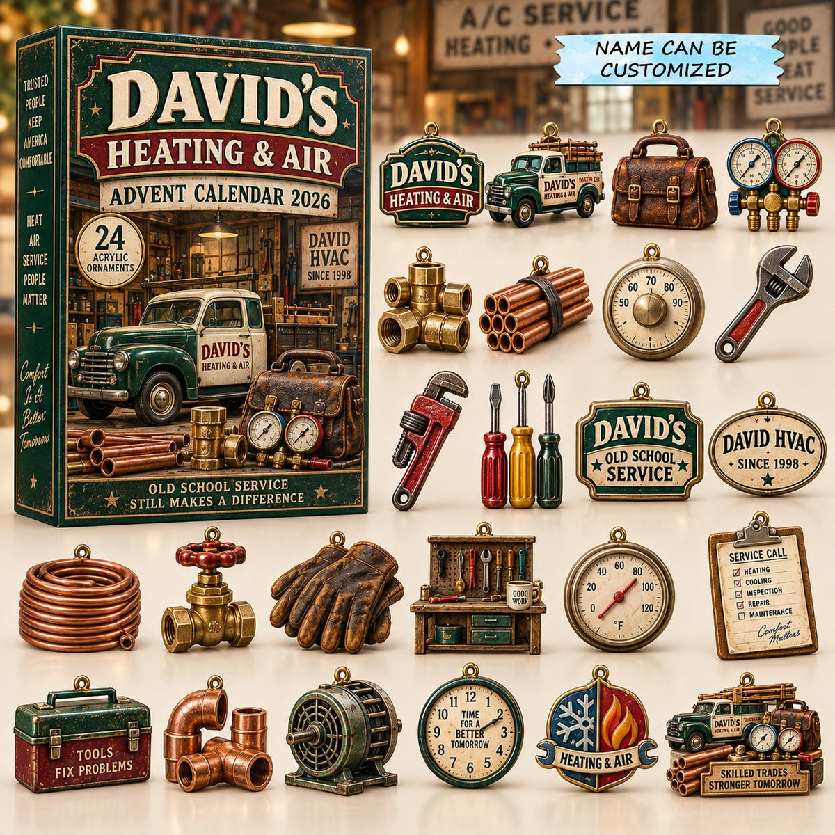 Heating Air advent calendar