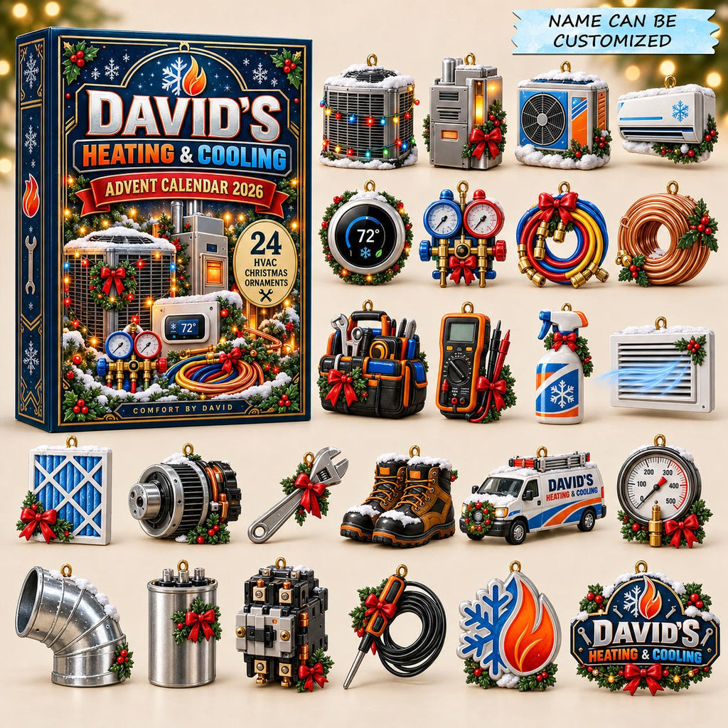 Heating Cooling advent calendar
