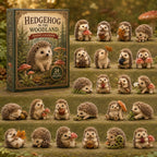 Hedgehog In The Woodland advent calendar