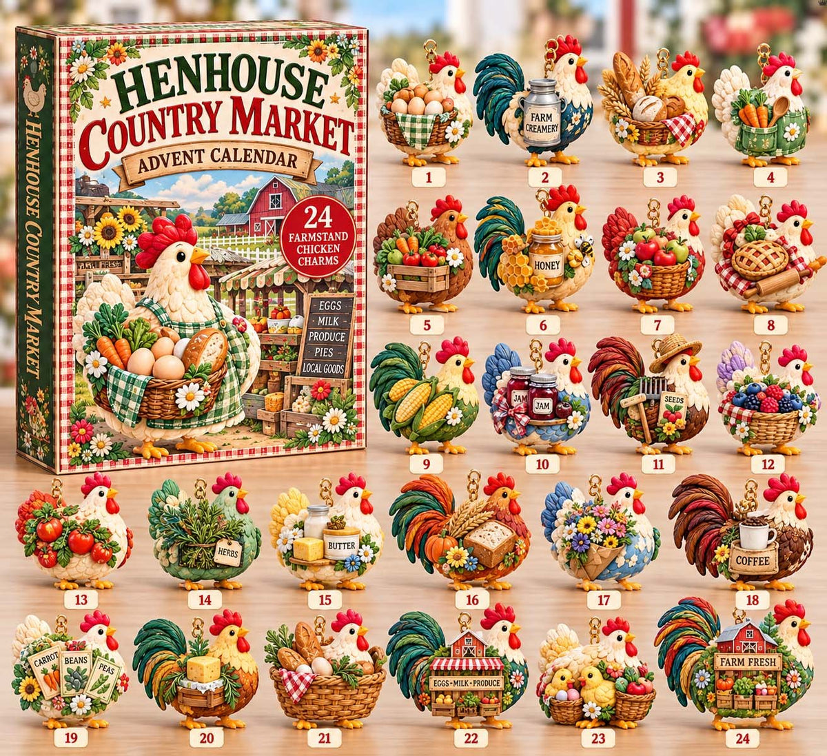 Henhouse Country Market advent calendar