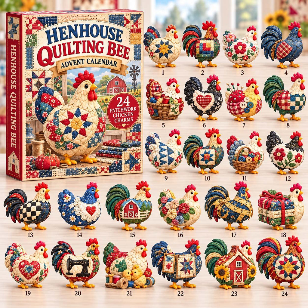 Henhouse Quilting Bee advent calendar