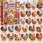 Henhouse Quilting Bee advent calendar