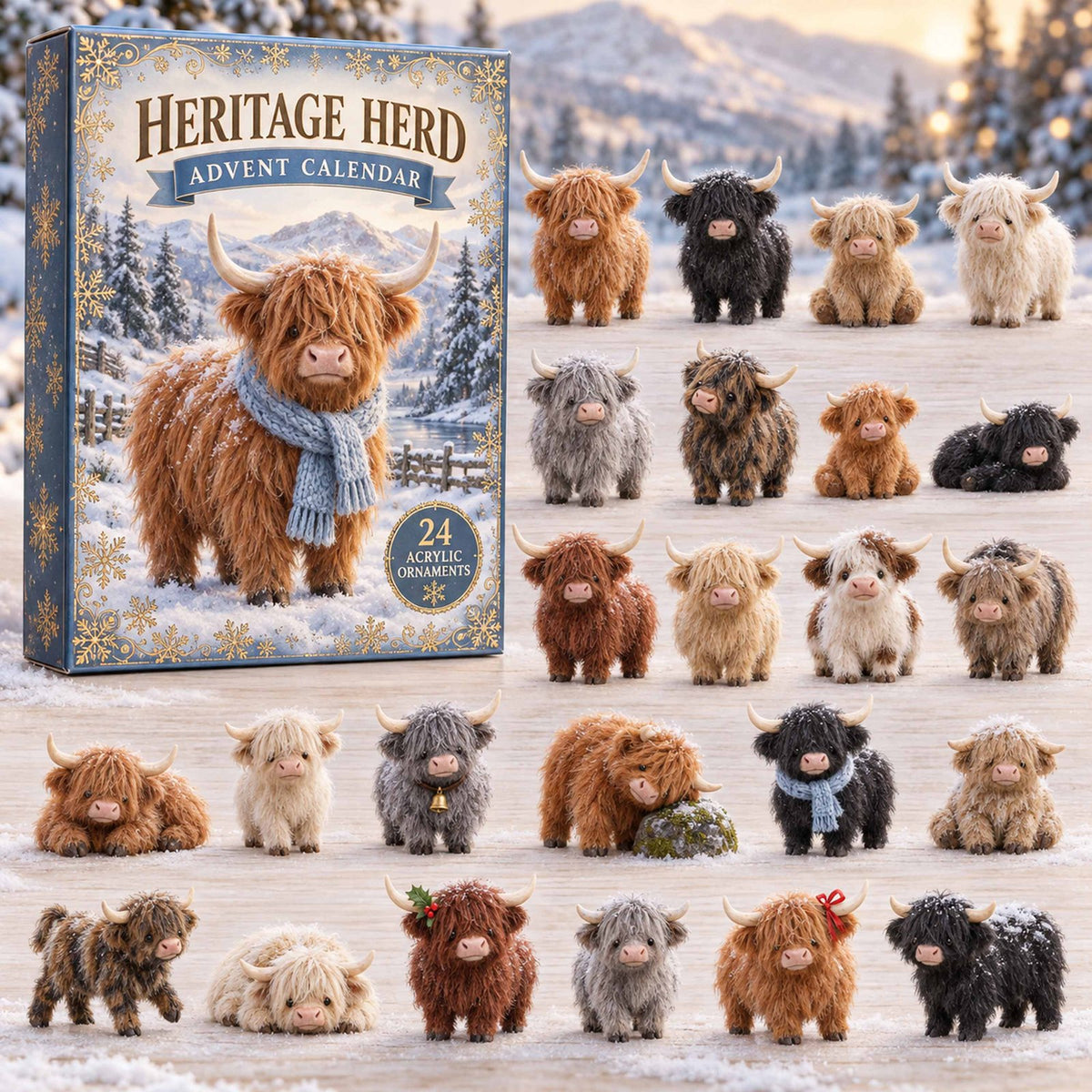 Heritage Herd advent calendar