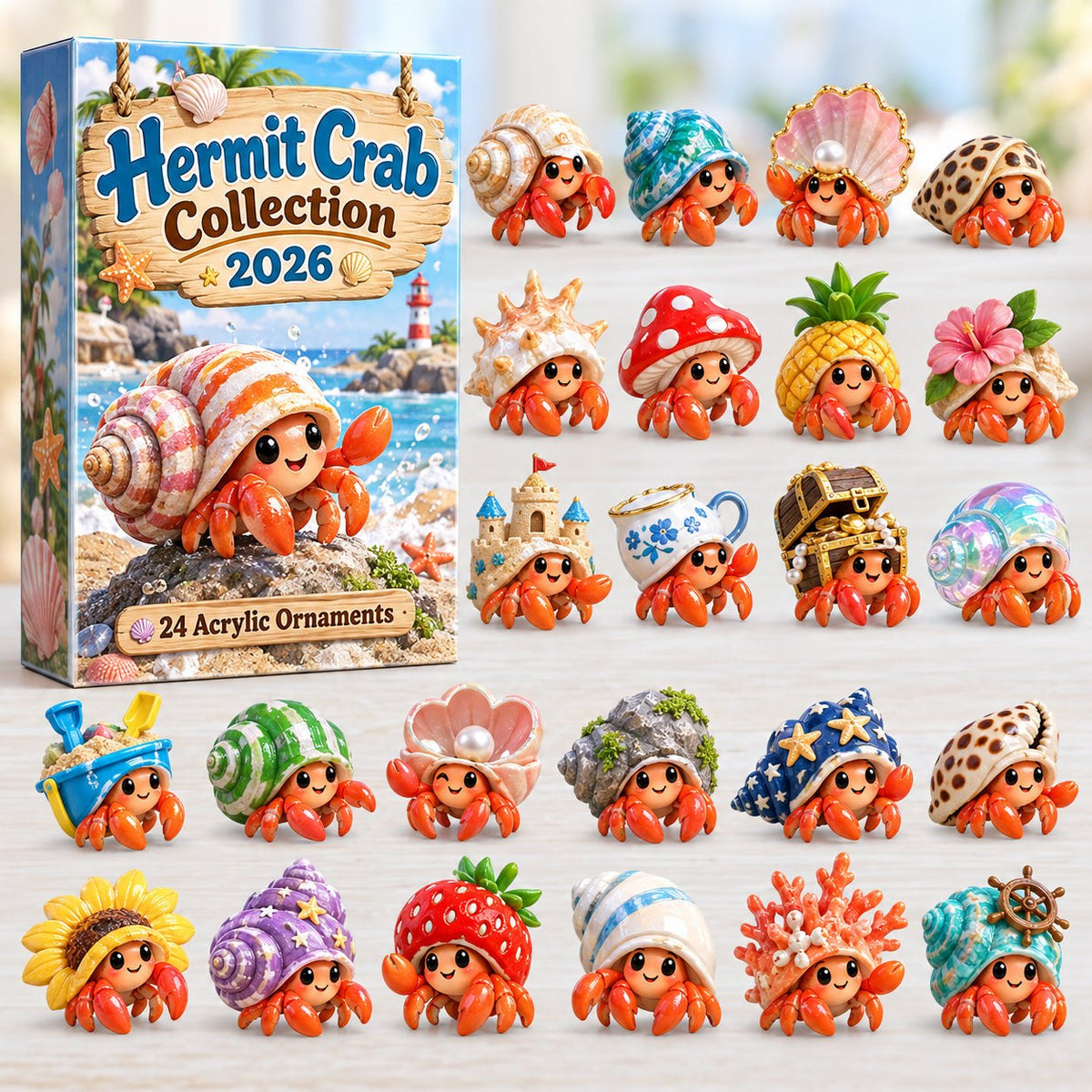 Hermit Crab Collection advent calendar