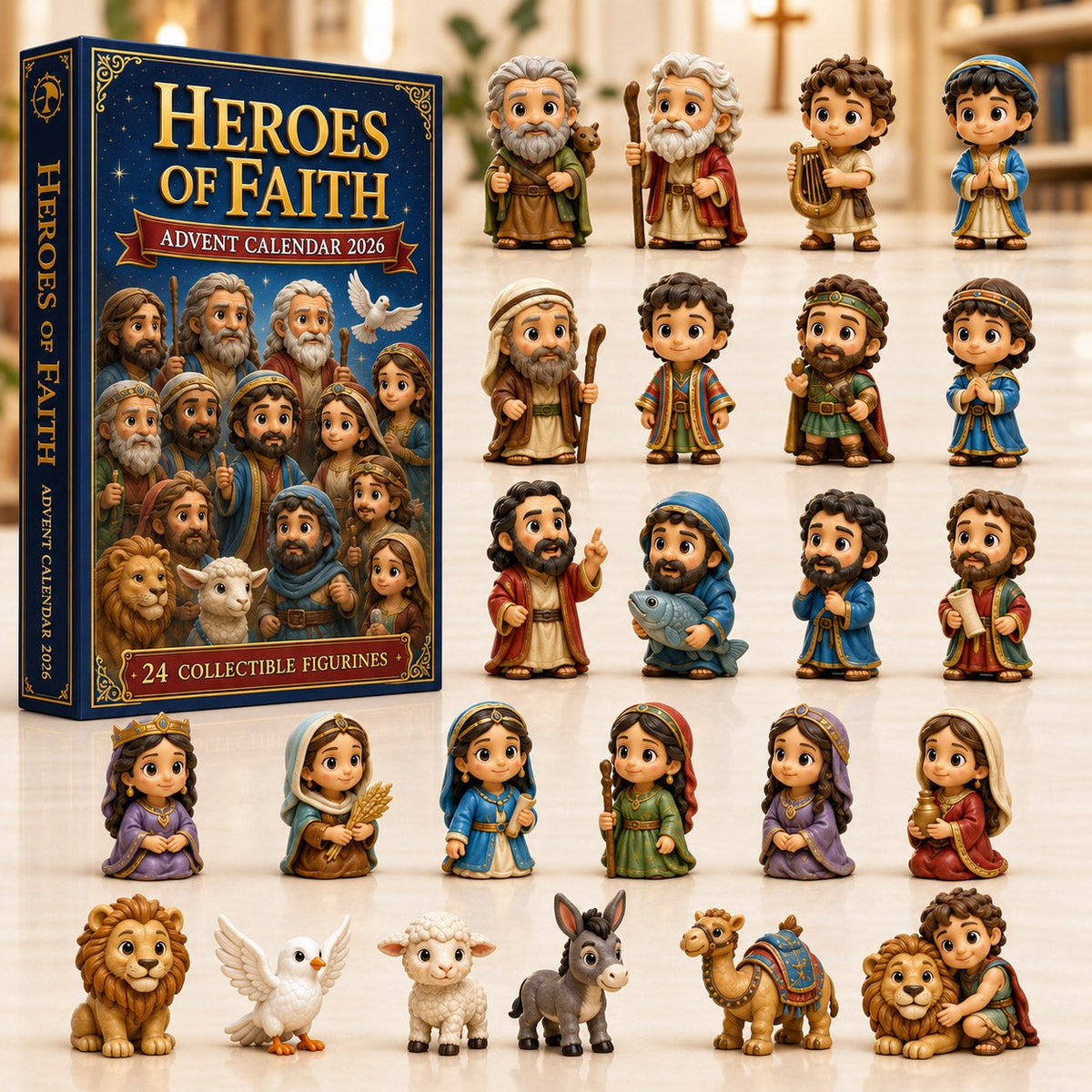 Heroes Of Faith advent calendar