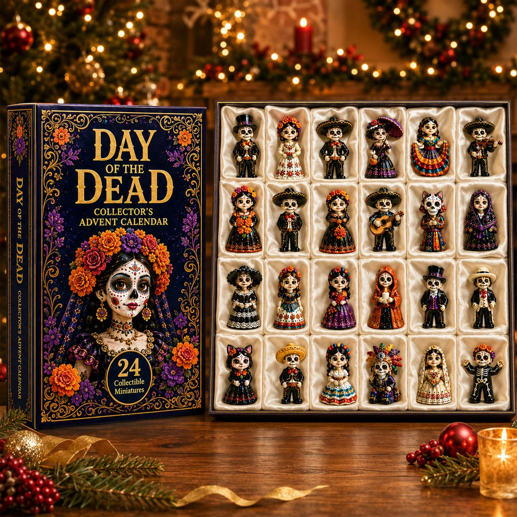 High-quality miniature model 2026 Day of the Dead advent calendar