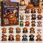 Highland Cow advent calendar