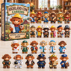 Highland Cow Careers advent calendar