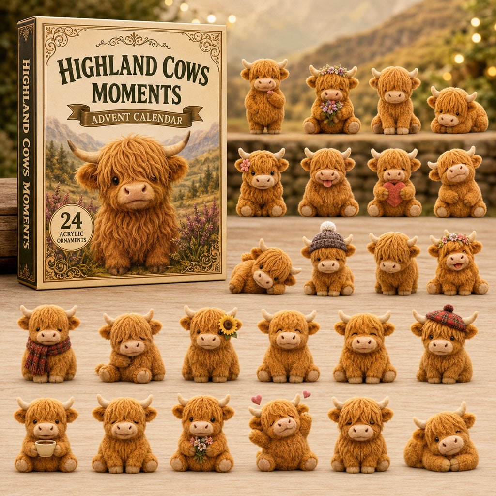 Highland Cow Moments advent calendar