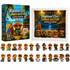Highland Cow Summer Vacation advent calendar