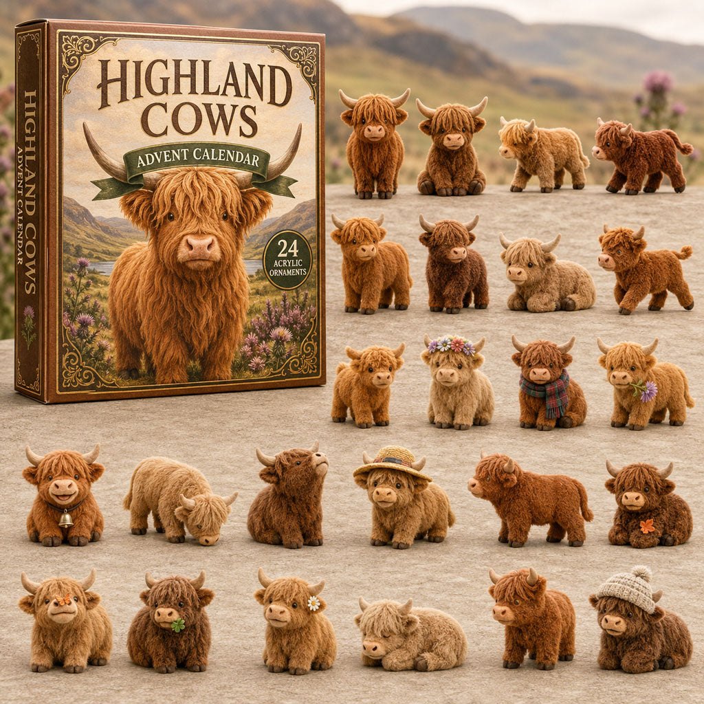 Highland Cow World advent calendar